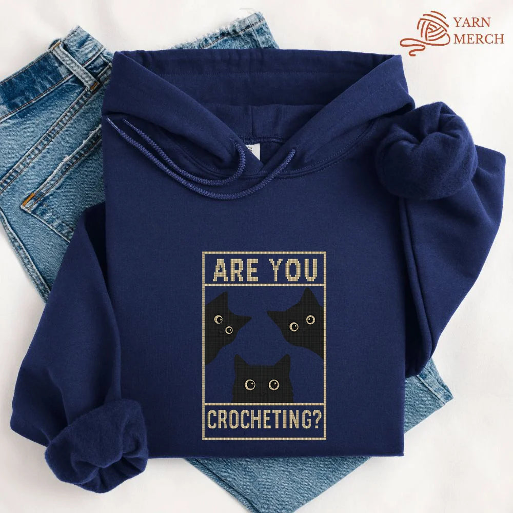 Are U Crocheting Hoodie - Prismatic Fiber Arts