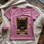 Knitting Because murder is wrong Lady V-neck - Prismatic Fiber Arts