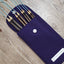 Blue Silk | Big Blanket Set | Adjustable Knitting Needles | 4 Sizes | US13, US15, US17, US19 | w/custom case - Prismatic Fiber Arts