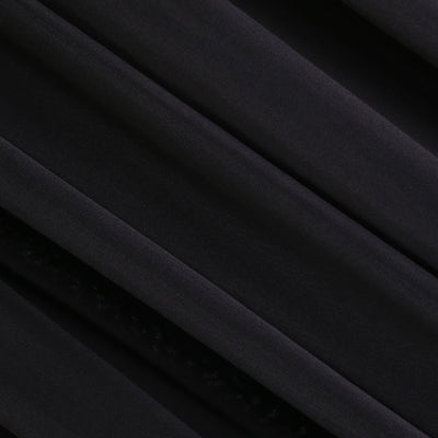 ITY Polyester Spandex Fabric | Black - Prismatic Fiber Arts
