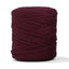 Recycled T-Shirt Fabric Yarn - Burgundy Color - Prismatic Fiber Arts