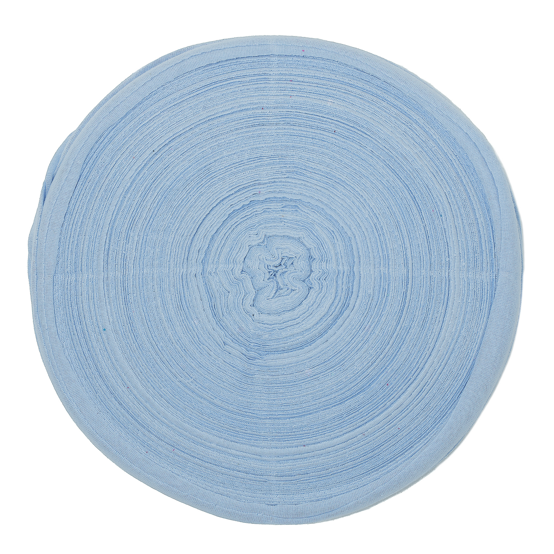 Ribbon Cotton T-Shirt Yarn Baby Blue Color - Prismatic Fiber Arts