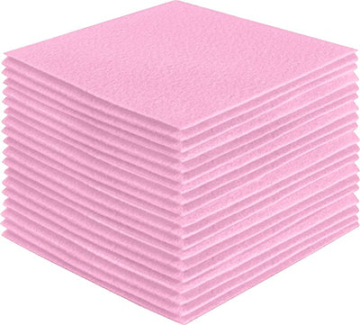 FabricLA Acrylic Felt Craft Sheet Packs – Baby Pink | Soft 100% Acrylic Felt Sheets for DIY & Crafts - Prismatic Fiber Arts