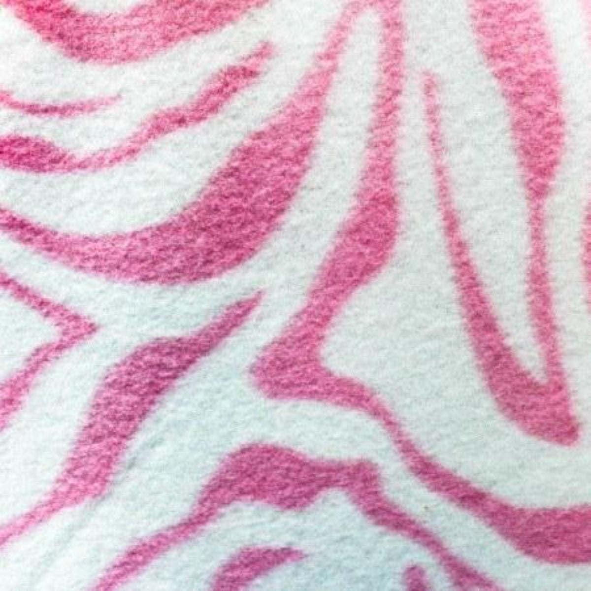 Zebra Print Fleece Fabric - Prismatic Fiber Arts