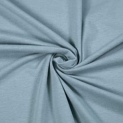 FabricLA 12oz Cotton Spandex Jersey Knit Fabric | Baby Blue - Prismatic Fiber Arts