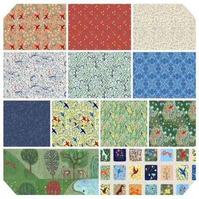 Backyard Wonder Fat Stack - Fat Quarter Bundle - Prismatic Fiber Arts