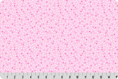 Barely Basics Lots a Dots Quilting Cuddle Blush Fabric Per Yard - Prismatic Fiber Arts