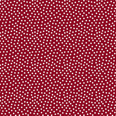 Barely Basics Lots a Dots Quilting Cuddle Cardinal Fabric Per Yard - Prismatic Fiber Arts