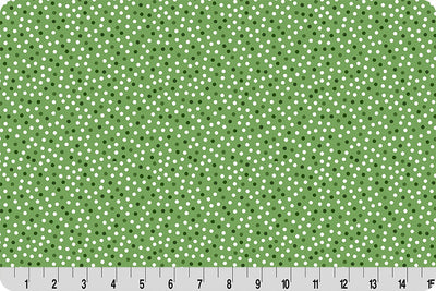 Barely Basics Lots a Dots Quilting Cuddle Leaf Fabric Per Yard - Prismatic Fiber Arts