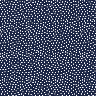 Barely Basics Lots a Dots Quilting Cuddle Navy Fabric Per Yard - Prismatic Fiber Arts
