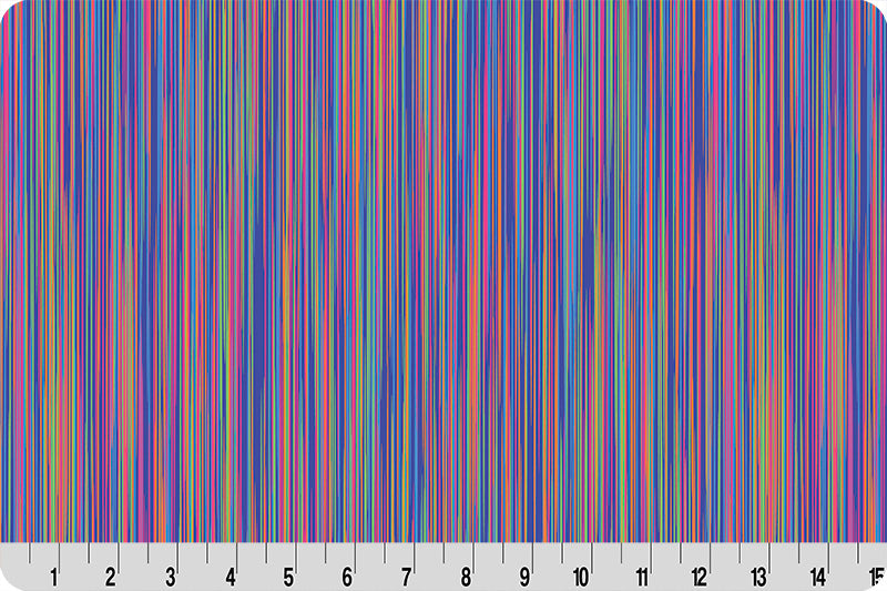 Barely Basics Melange Quilting Cuddle Rainbow Fabric Per Yard - Prismatic Fiber Arts