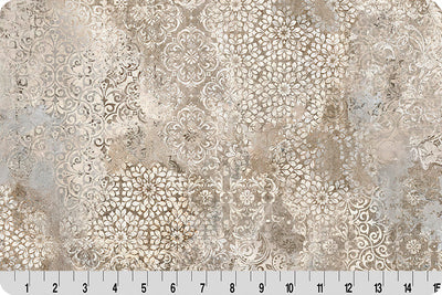Barely Basics Stone Wash Quilting Cuddle Sand Fabric Per Yard - Prismatic Fiber Arts