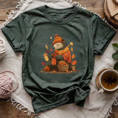 Bear Knitting T-shirt - Prismatic Fiber Arts