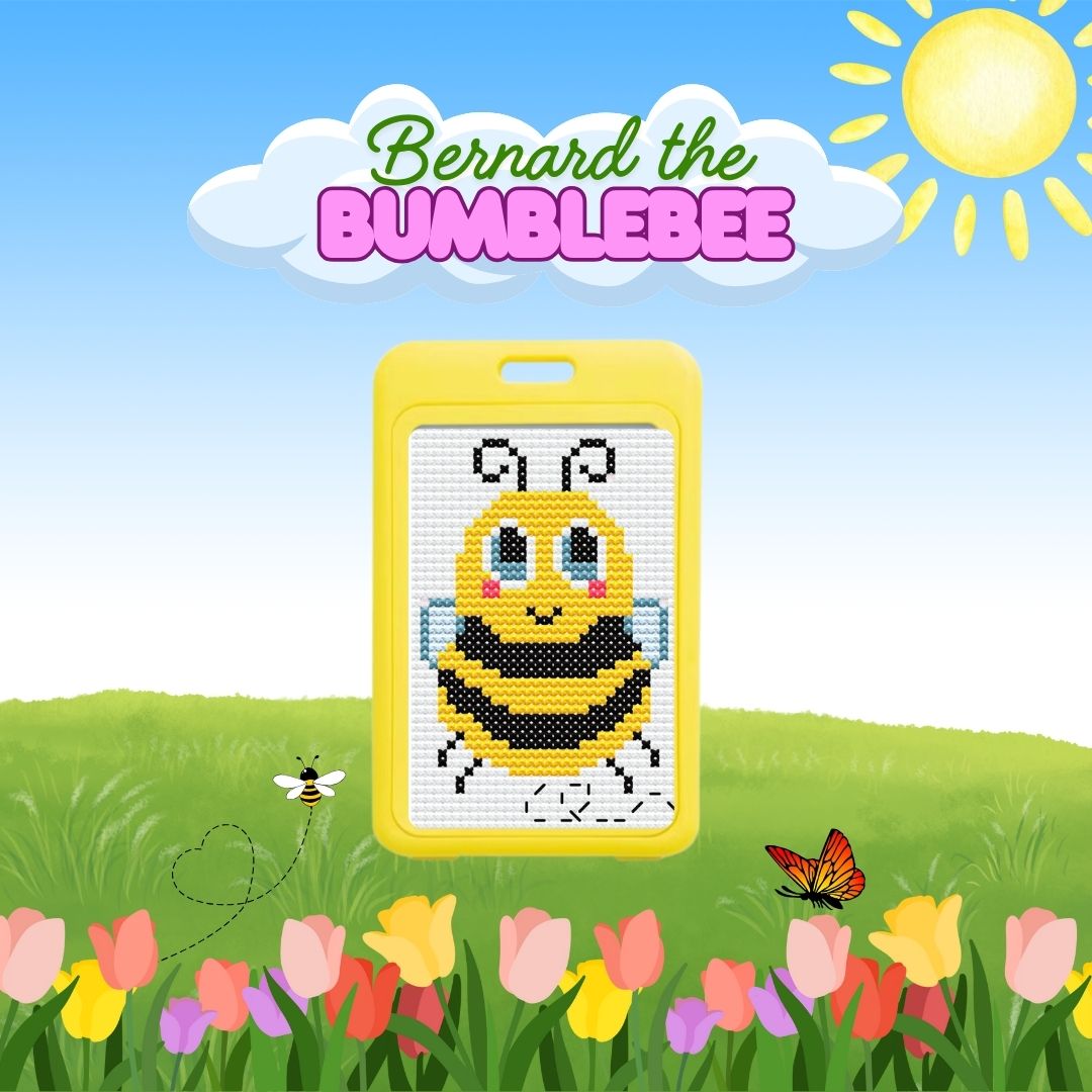 Bernard the Bumblebee - Prismatic Fiber Arts