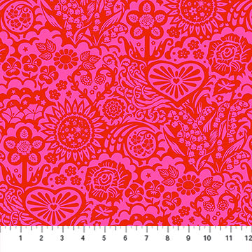 Big Heaven Valentine Yesterday Cotton 44"/45" Fabric Per Yard - Prismatic Fiber Arts