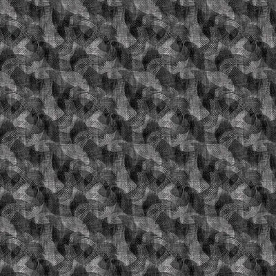 Black Charcoal Crescent Cotton Wideback Fabric per yard - Prismatic Fiber Arts