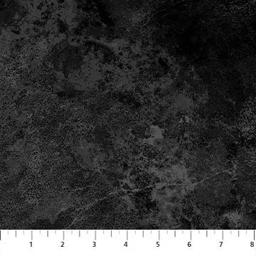 Black Dark Night Stonehenge Cotton Wideback Fabric Per Yard - Prismatic Fiber Arts