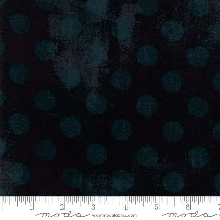 Black Dre Hits The Spot Grunge Cotton Wideback Fabric Per Yard - Prismatic Fiber Arts