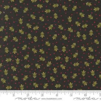 Black Emmitt And Ivy Christmas Trees 44"/45" Fabric Per Yard - Prismatic Fiber Arts