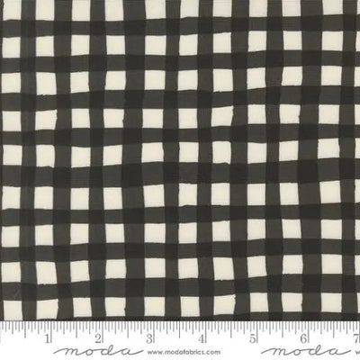Black Emmitt And Ivy Winter Plaids 44"/45" Fabric Per Yard - Prismatic Fiber Arts