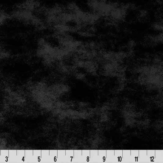 Black Extra Wide Mist Cuddle Ash Fabric per yard - Prismatic Fiber Arts