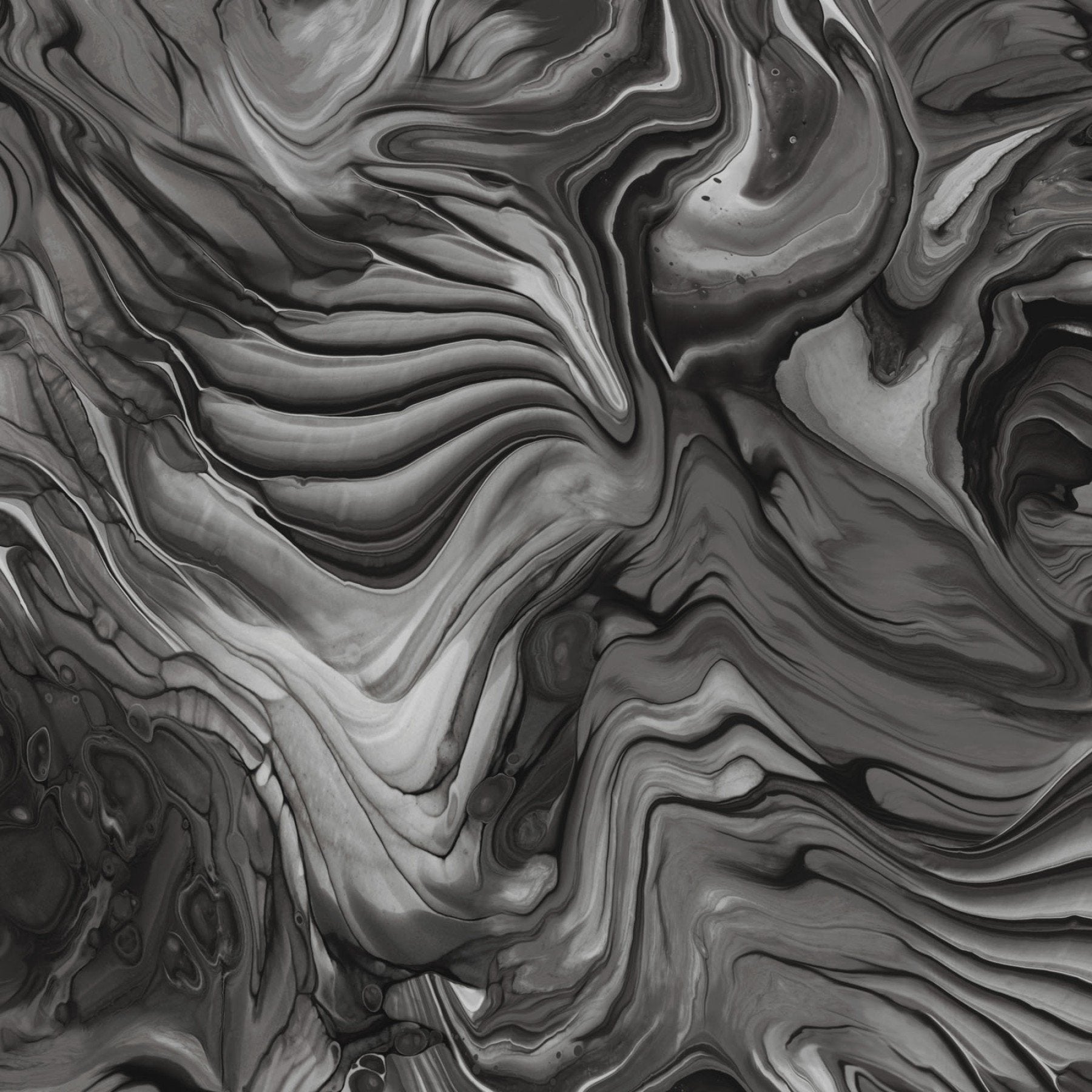 Black Fluidity Wide II Fluidity in Motion Fabric Per Yard - Prismatic Fiber Arts