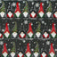 Black Gnomes Digital Cuddle Ash Fabric per yard - Prismatic Fiber Arts