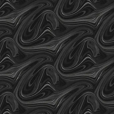 Black Marble Virtuoso Cotton 44"/45" Fabric Per Yard - Prismatic Fiber Arts