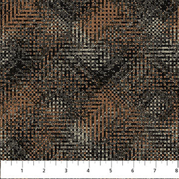 Black Multi Tweed Haberdashery Flannel Fabric per Yard - Prismatic Fiber Arts