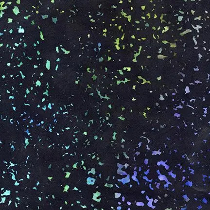 Black Royal Confetti Wideback Fabric Per Yard - Prismatic Fiber Arts