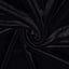 FabricLA Stretch Velvet Fabric by the Yard – Black | 90% Polyester 10% Spandex | 280gsm | 58/60” Wide - Prismatic Fiber Arts