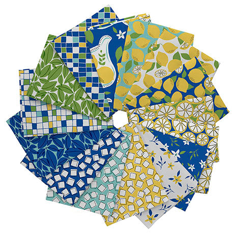 LA LA LEMONADE Fat Quarter Bundle - Prismatic Fiber Arts