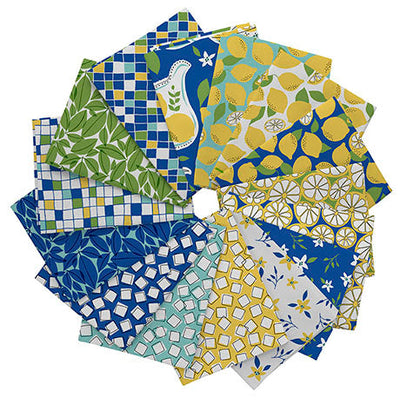 LA LA LEMONADE Fat Quarter Bundle - Prismatic Fiber Arts