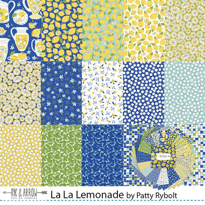 LA LA LEMONADE Fat Quarter Bundle - Prismatic Fiber Arts