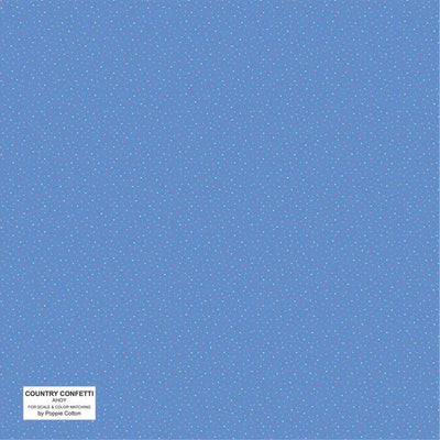 Blue Ahoy Cotton 44"/45" Fabric Per Yard - Prismatic Fiber Arts