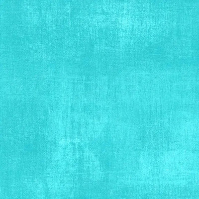 Blue Aqua Dry Brush Cotton Wideback Fabric Per Yard - Prismatic Fiber Arts