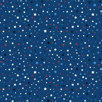 Blue Daydreamer Cotton Wideback Fabric Per Yard - Prismatic Fiber Arts
