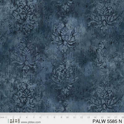Blue Denim Palazzo Cotton Wideback Fabric Per Yard - Prismatic Fiber Arts
