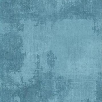 Blue Dry Brush Teal Cotton Wideback Fabric per yard - Prismatic Fiber Arts