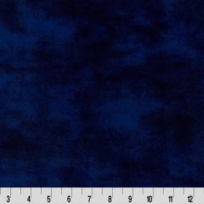 Blue Extra Wide Mist Cuddle Navy Fabric per yard - Prismatic Fiber Arts