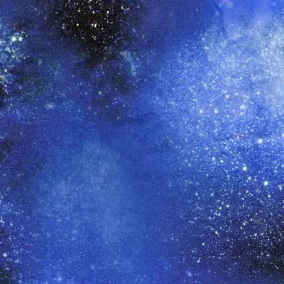 Blue Galaxy Cotton Wideback Fabric Per Yard - Prismatic Fiber Arts