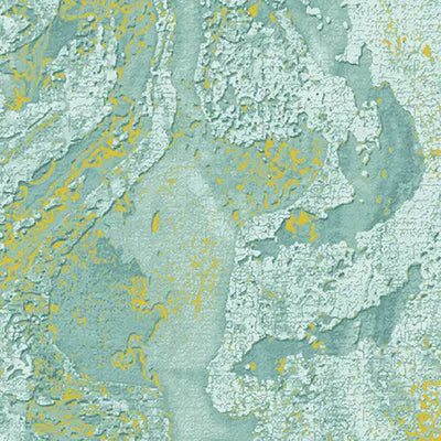 Blue Green Dried Clay Turquoise Cotton 44"/45" Fabric Per Yard - Prismatic Fiber Arts