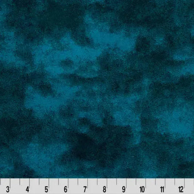 Blue Green Extra Wide Mist Cuddle Mallard Fabric per yard - Prismatic Fiber Arts