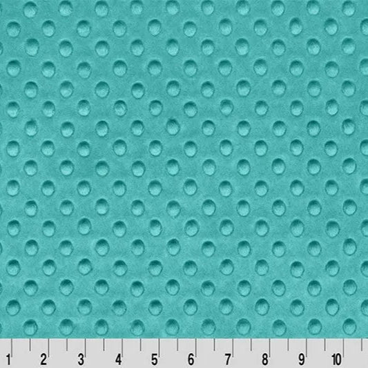 Blue Green Teal Cuddle Dimple Fabric per yard - Prismatic Fiber Arts