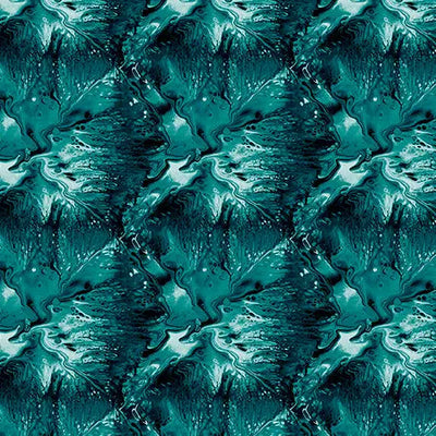 Blue Green Teal Texture Virtuoso Cotton 44"/45" Fabric Per Yard - Prismatic Fiber Arts