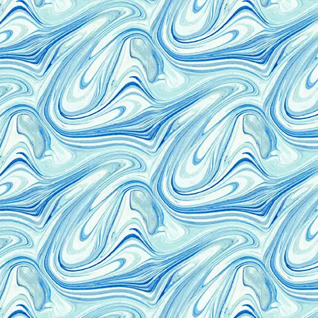 Blue Marble Virtuoso Cotton 44"/45" Fabric Per Yard - Prismatic Fiber Arts