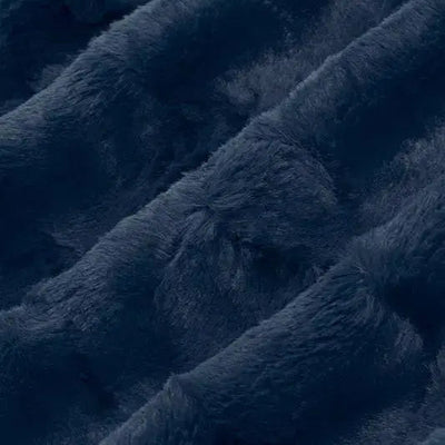 Blue Navy Luxe Cuddle Mirage 80" Fabric per yard - Prismatic Fiber Arts