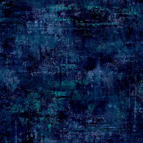 Blue Navy Mottled Blender Wideback Cotton Fabric per yard - Prismatic Fiber Arts