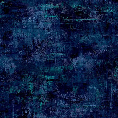 Blue Navy Mottled Blender Wideback Cotton Fabric per yard - Prismatic Fiber Arts