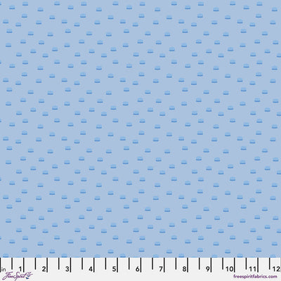 Blue Toppers Cotton 44"/45" Fabric Per Yard - Prismatic Fiber Arts